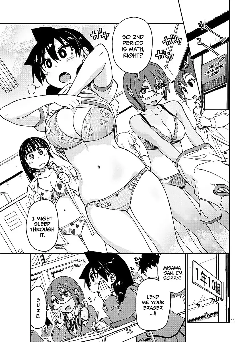 Amano Megumi is Wide Open! Chapter 79 page 11
