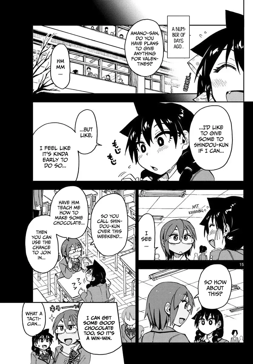 Amano Megumi is Wide Open! Chapter 84 page 15