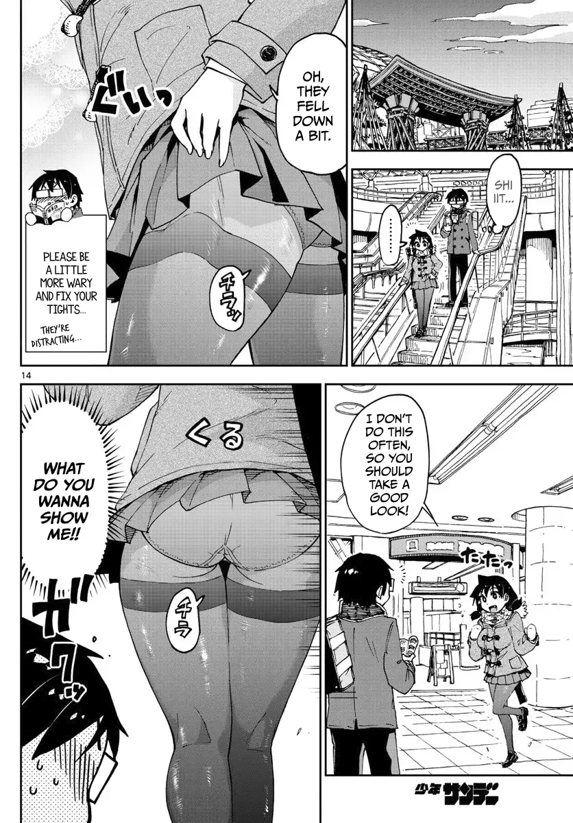 Amano Megumi is Wide Open! Chapter 85 page 14
