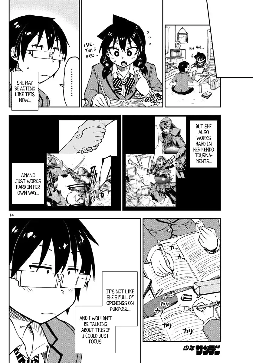 Amano Megumi is Wide Open! Chapter 87 page 14