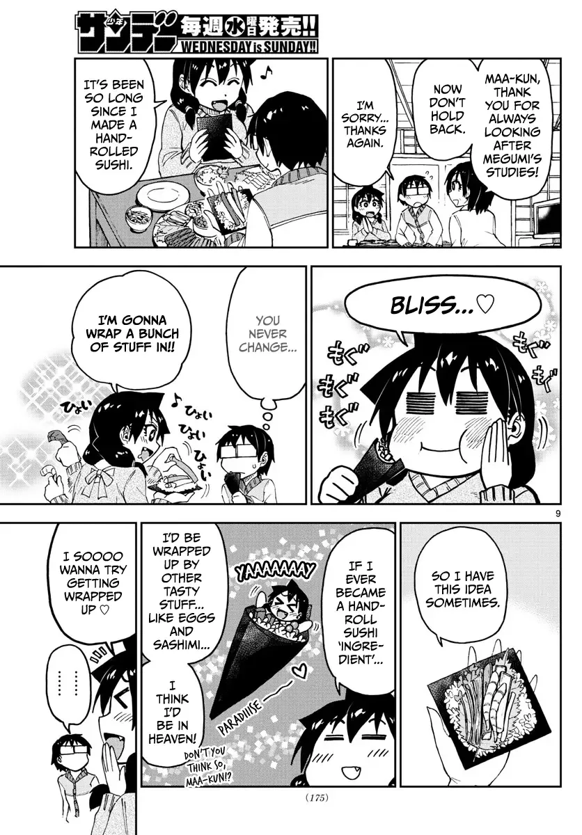 Amano Megumi is Wide Open! Chapter 90 page 9
