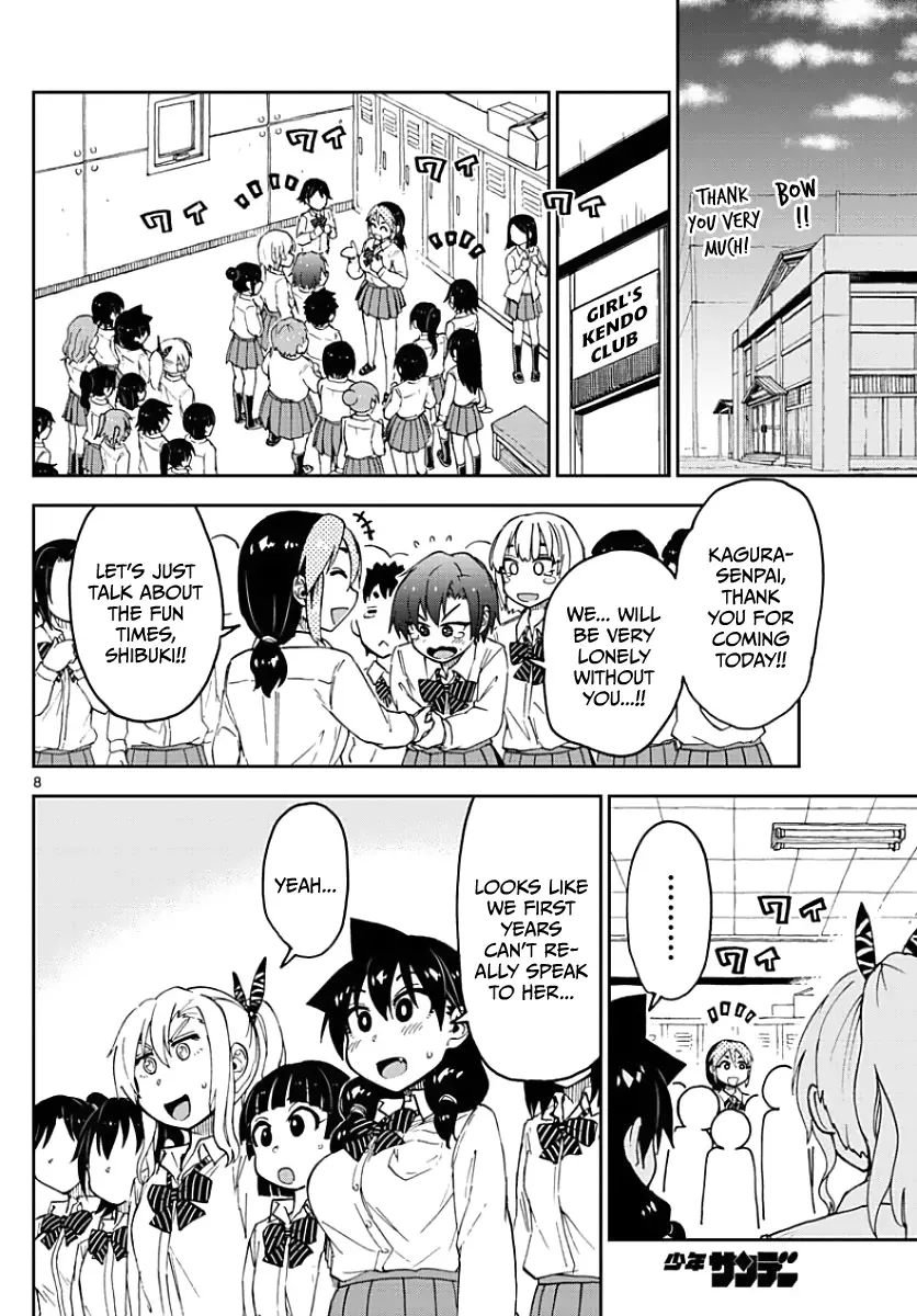 Amano Megumi is Wide Open! Chapter 88 page 8