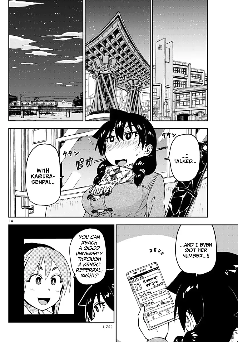 Amano Megumi is Wide Open! Chapter 88 page 14