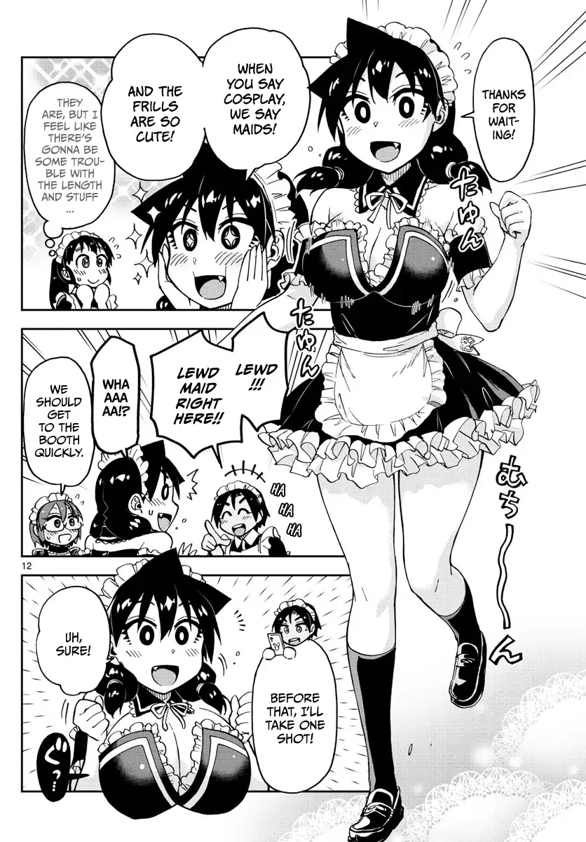 Amano Megumi is Wide Open! Chapter 95 page 12