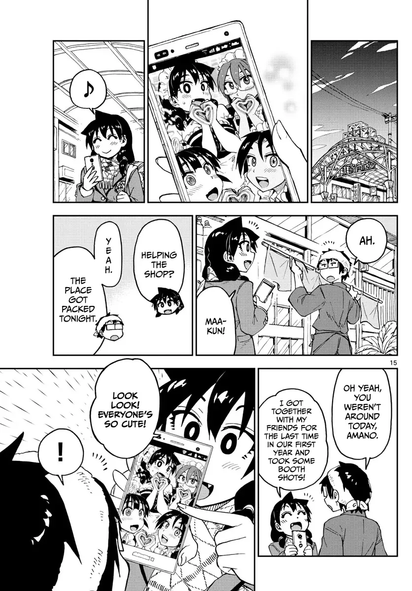 Amano Megumi is Wide Open! Chapter 95 page 15
