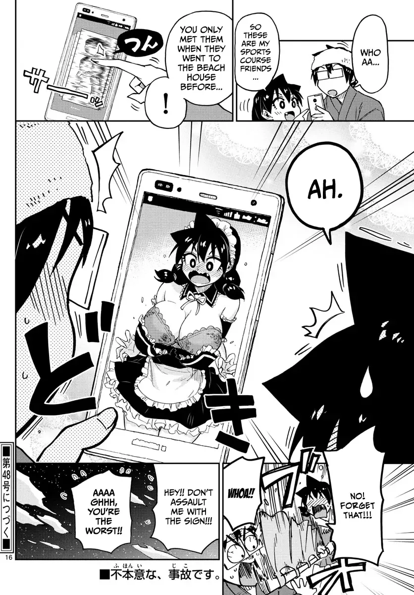 Amano Megumi is Wide Open! Chapter 95 page 16
