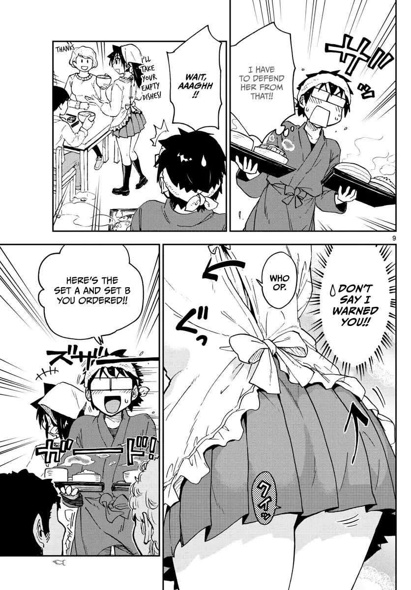 Amano Megumi is Wide Open! Chapter 99 page 9