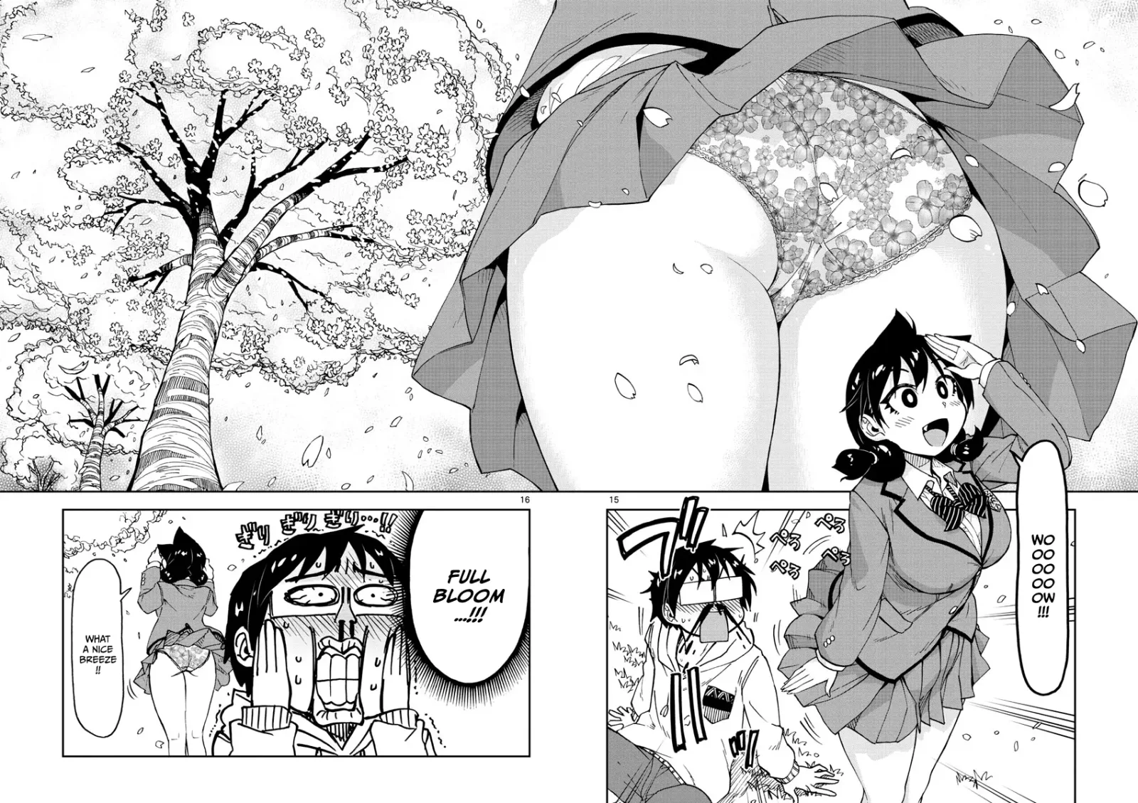Amano Megumi is Wide Open! Chapter 102 page 15