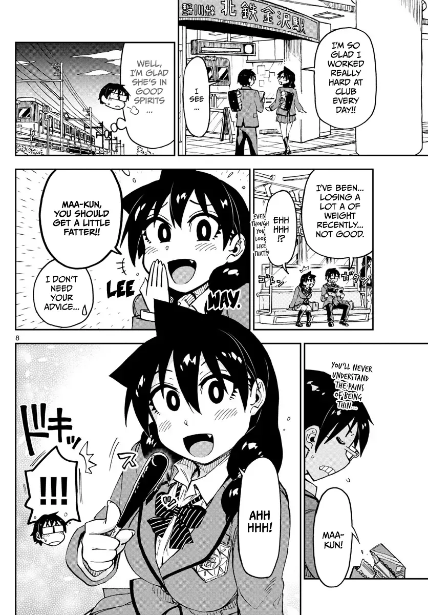 Amano Megumi is Wide Open! Chapter 104 page 8