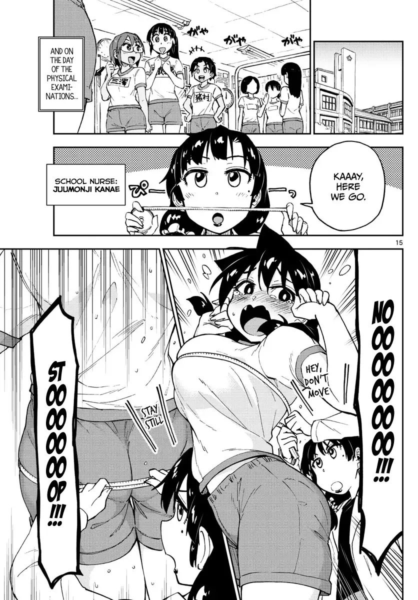 Amano Megumi is Wide Open! Chapter 104 page 15