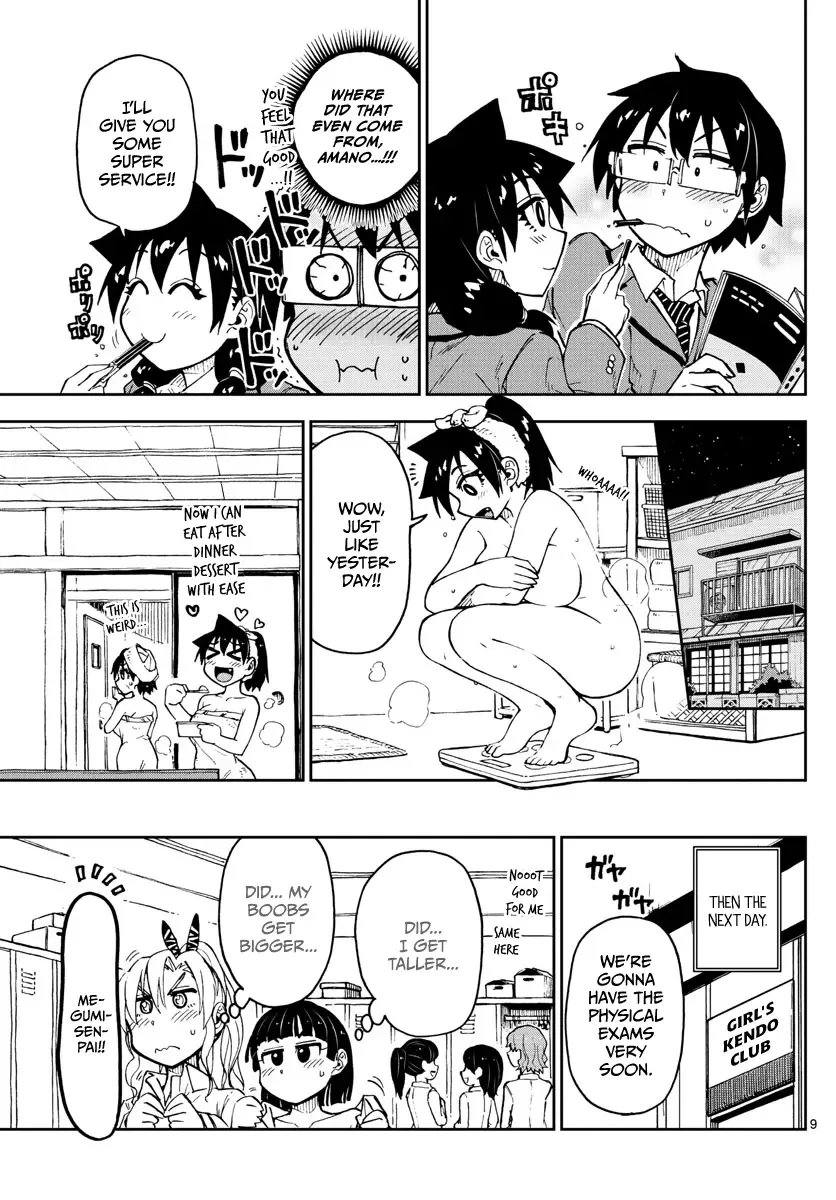 Amano Megumi is Wide Open! Chapter 104 page 9