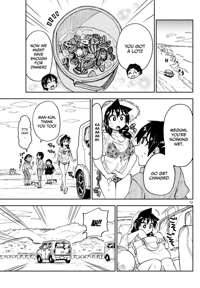 Amano Megumi is Wide Open! Chapter 107 page 13