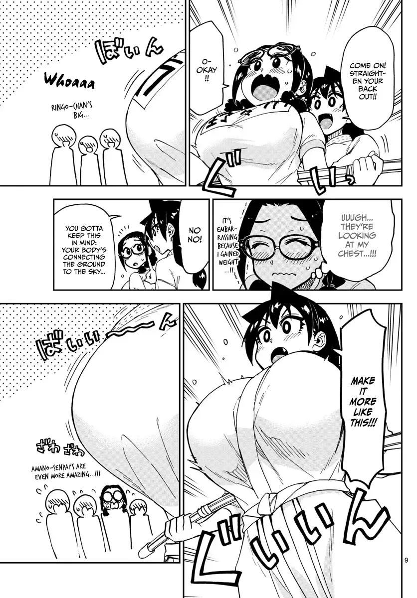 Amano Megumi is Wide Open! Chapter 105 page 9