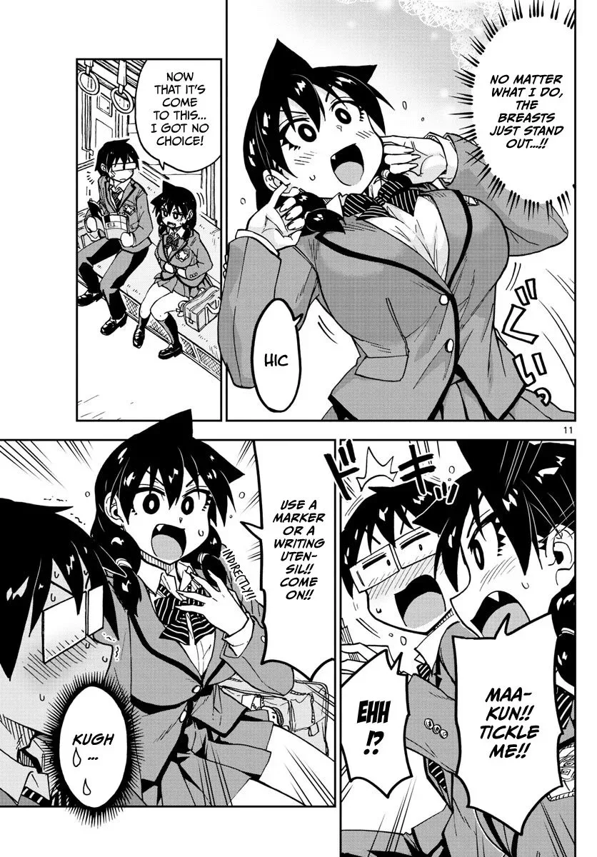 Amano Megumi is Wide Open! Chapter 106 page 11