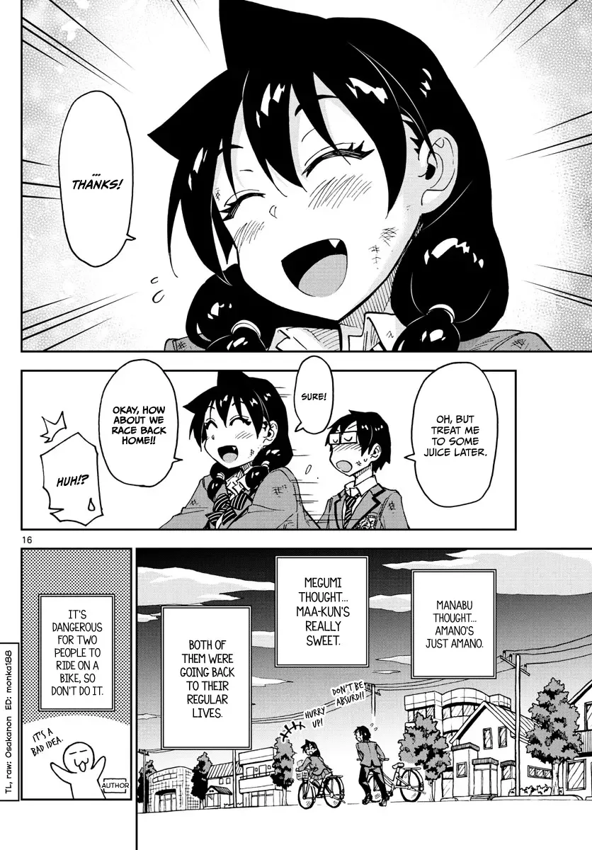 Amano Megumi is Wide Open! Chapter 112 page 16