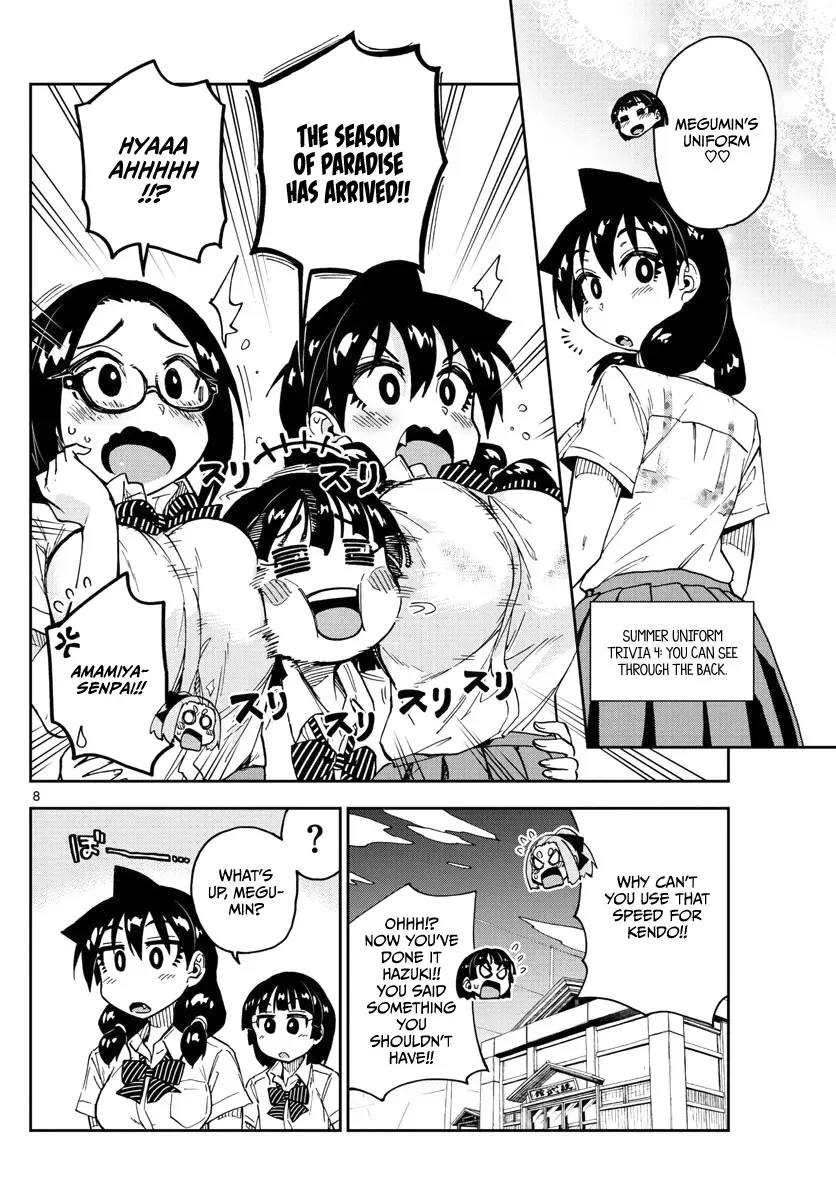 Amano Megumi is Wide Open! Chapter 121 page 8
