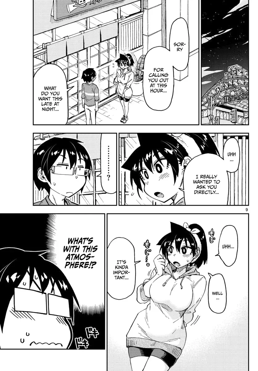 Amano Megumi is Wide Open! Chapter 122 page 9