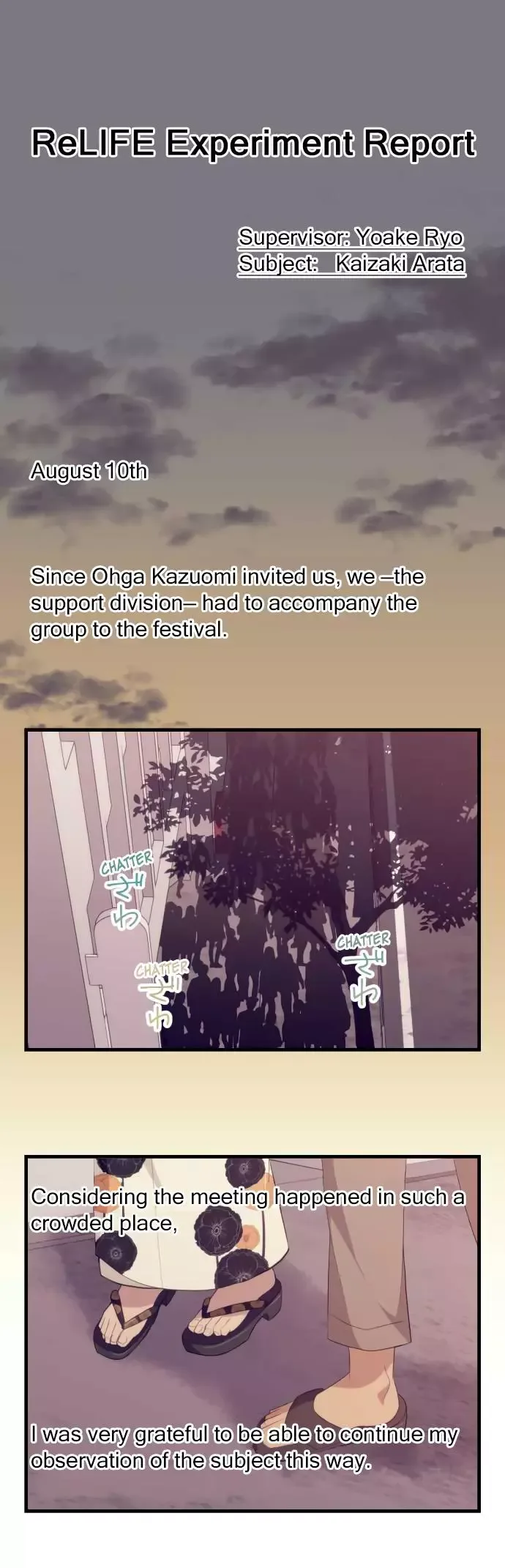 ReLIFE Chapter 102 page 1