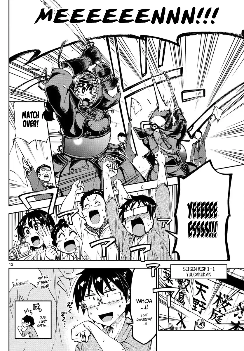 Amano Megumi is Wide Open! Chapter 123 page 12