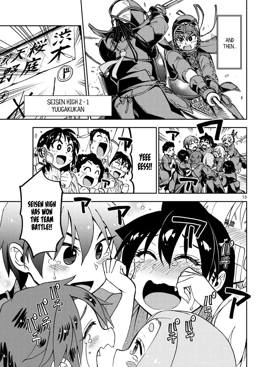 Amano Megumi is Wide Open! Chapter 123 page 13