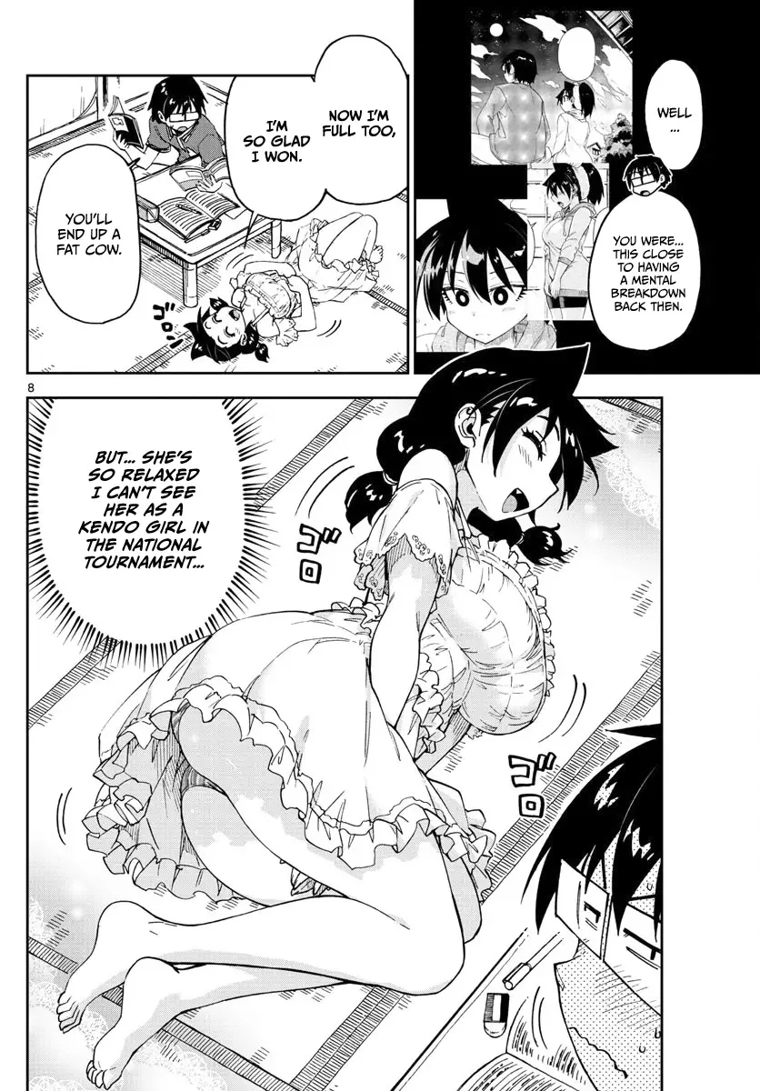 Amano Megumi is Wide Open! Chapter 124 page 8