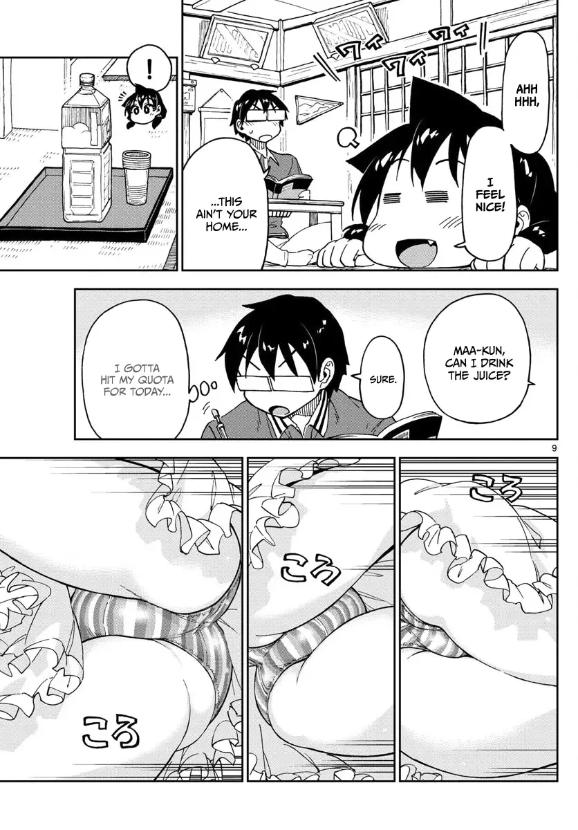Amano Megumi is Wide Open! Chapter 124 page 9