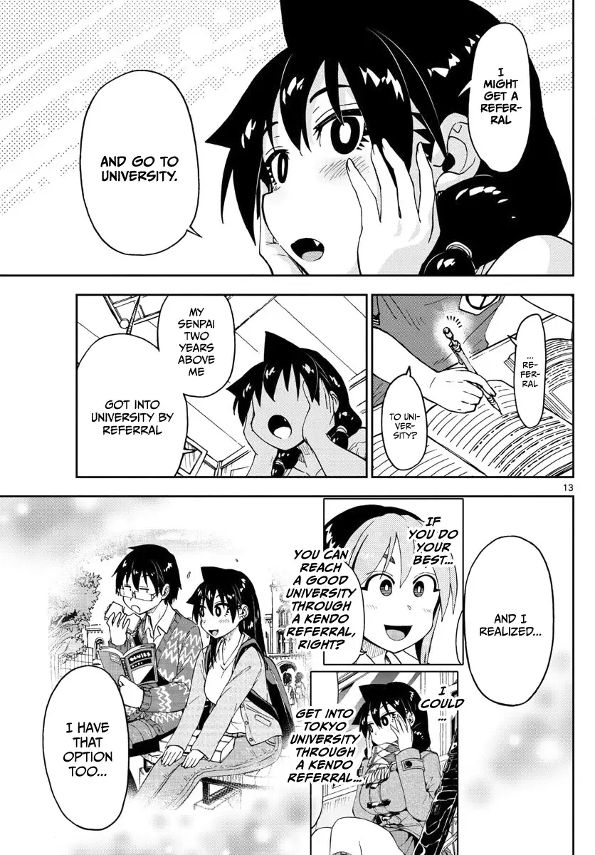 Amano Megumi is Wide Open! Chapter 124 page 13
