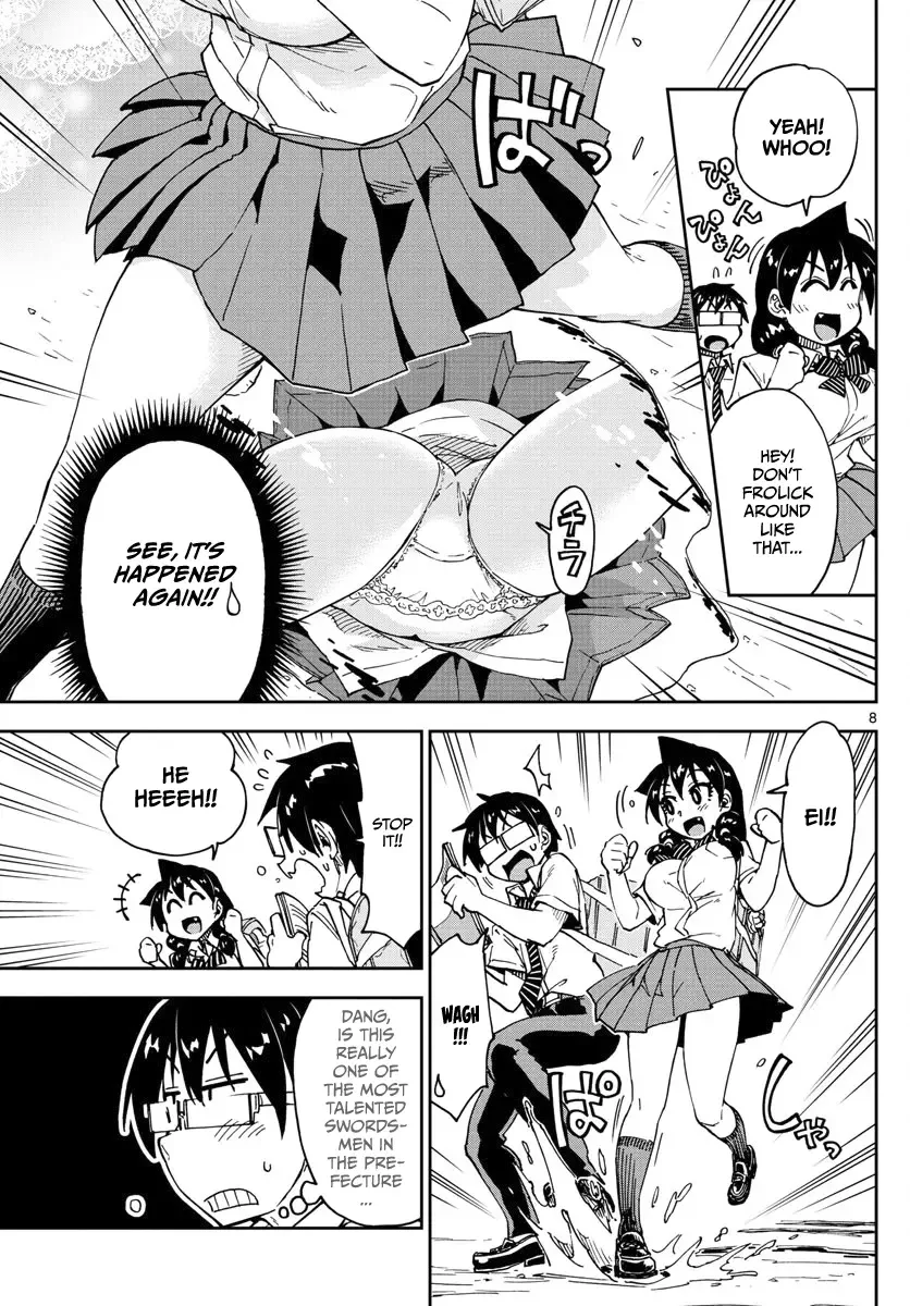 Amano Megumi is Wide Open! Chapter 126 page 7
