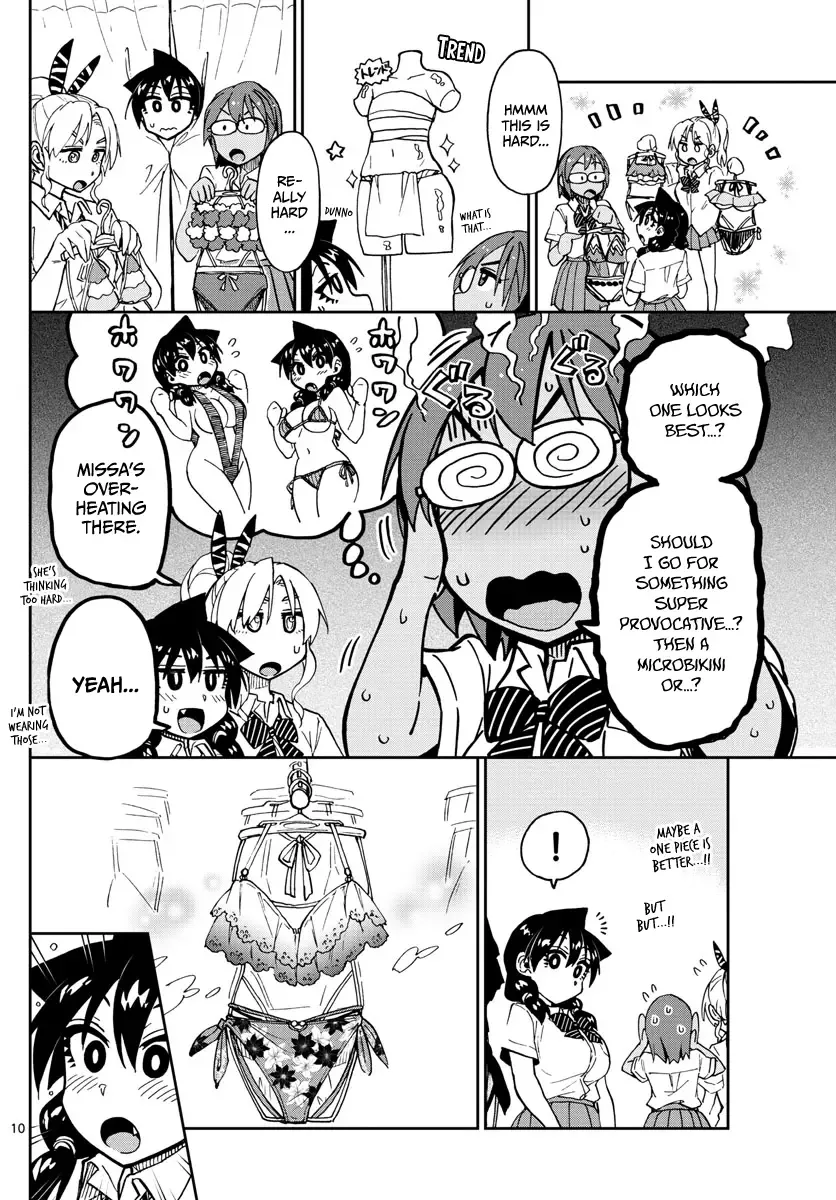 Amano Megumi is Wide Open! Chapter 128 page 10