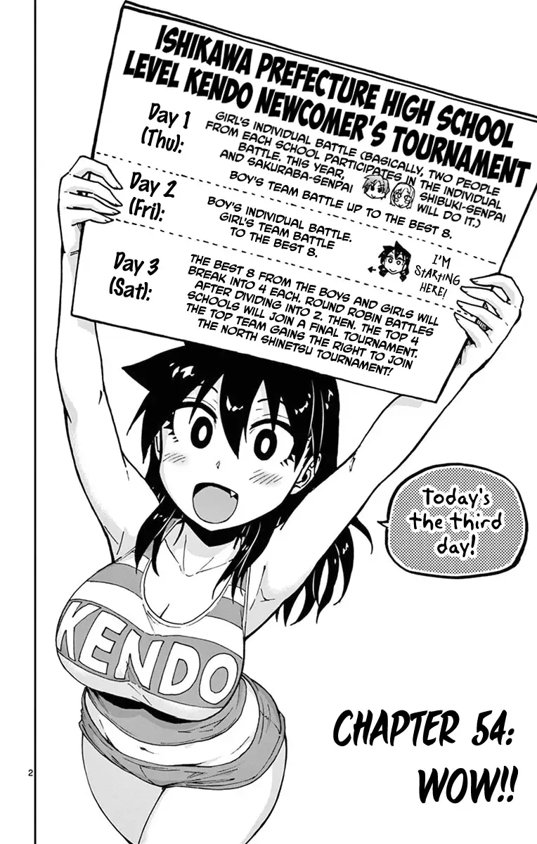 Amano Megumi is Wide Open! Chapter 54 page 2