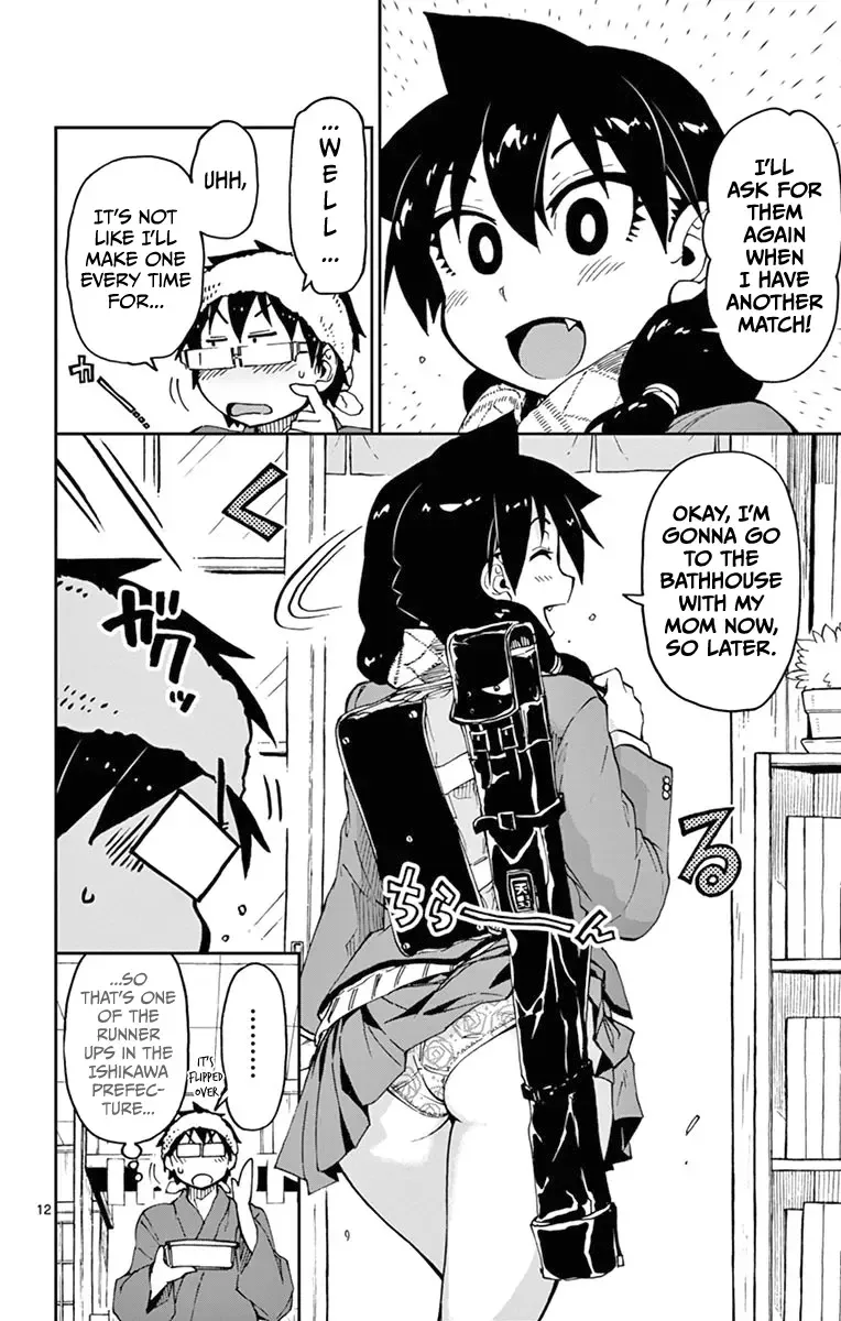 Amano Megumi is Wide Open! Chapter 54 page 12