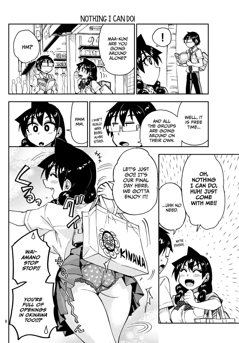 Amano Megumi is Wide Open! Chapter 136 page 8