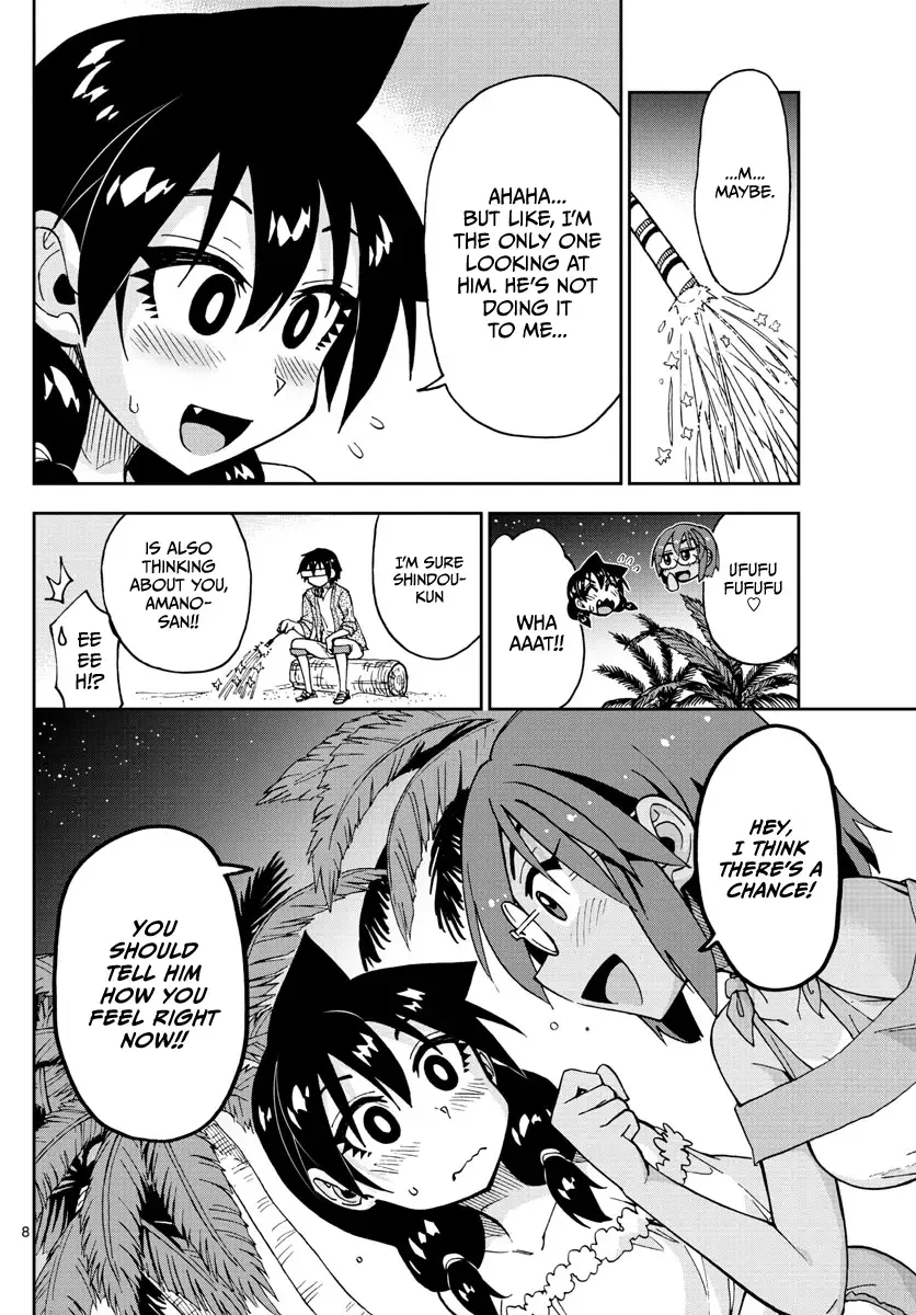 Amano Megumi is Wide Open! Chapter 134 page 8