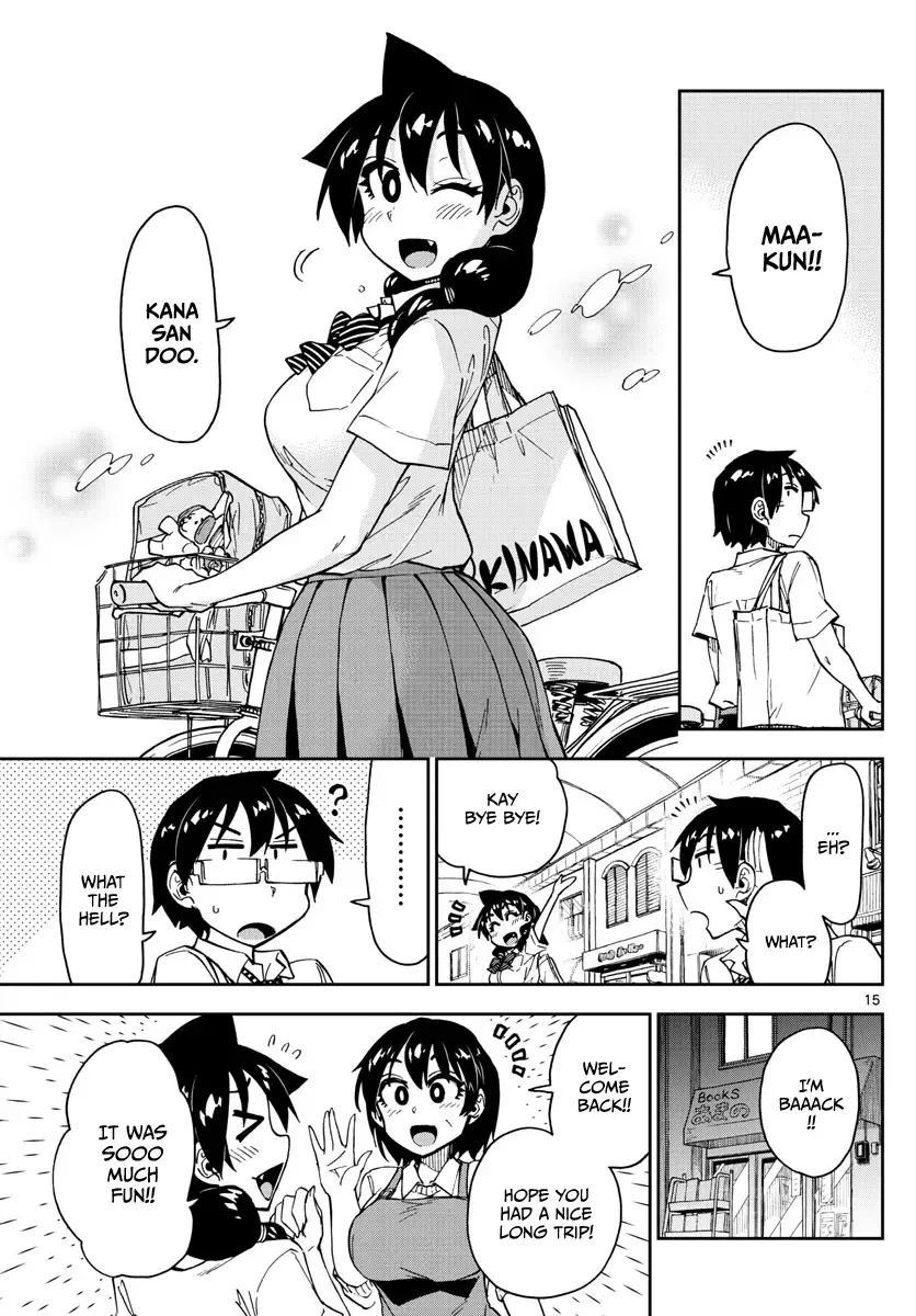 Amano Megumi is Wide Open! Chapter 136 page 15