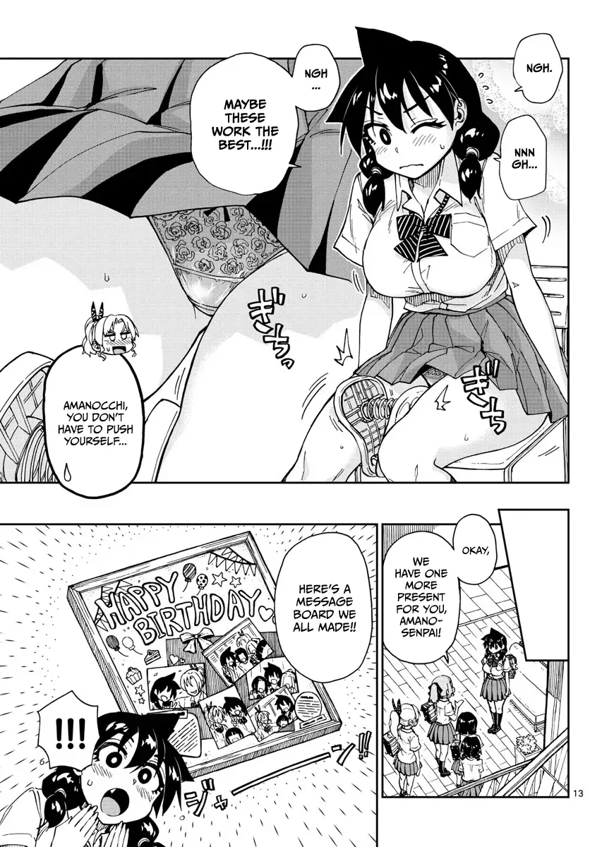 Amano Megumi is Wide Open! Chapter 139 page 13