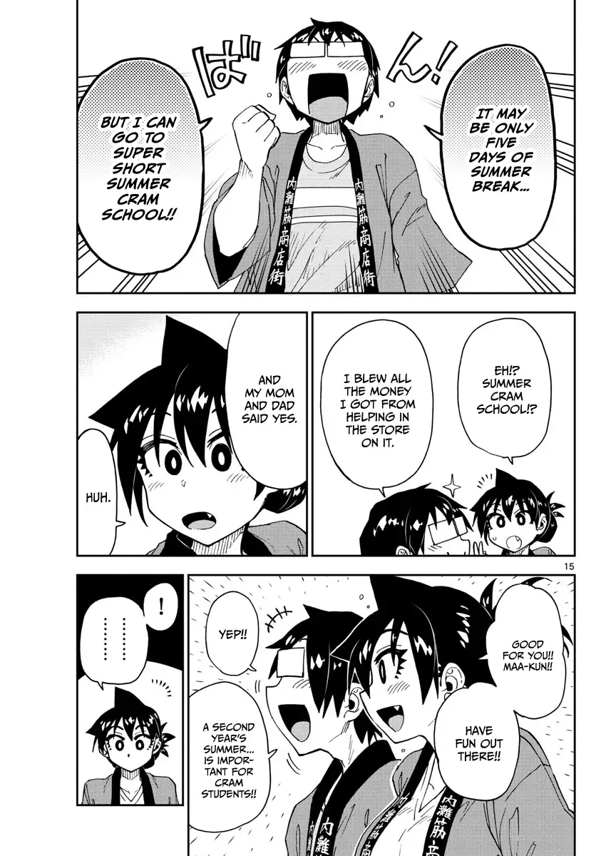 Amano Megumi is Wide Open! Chapter 142 page 15