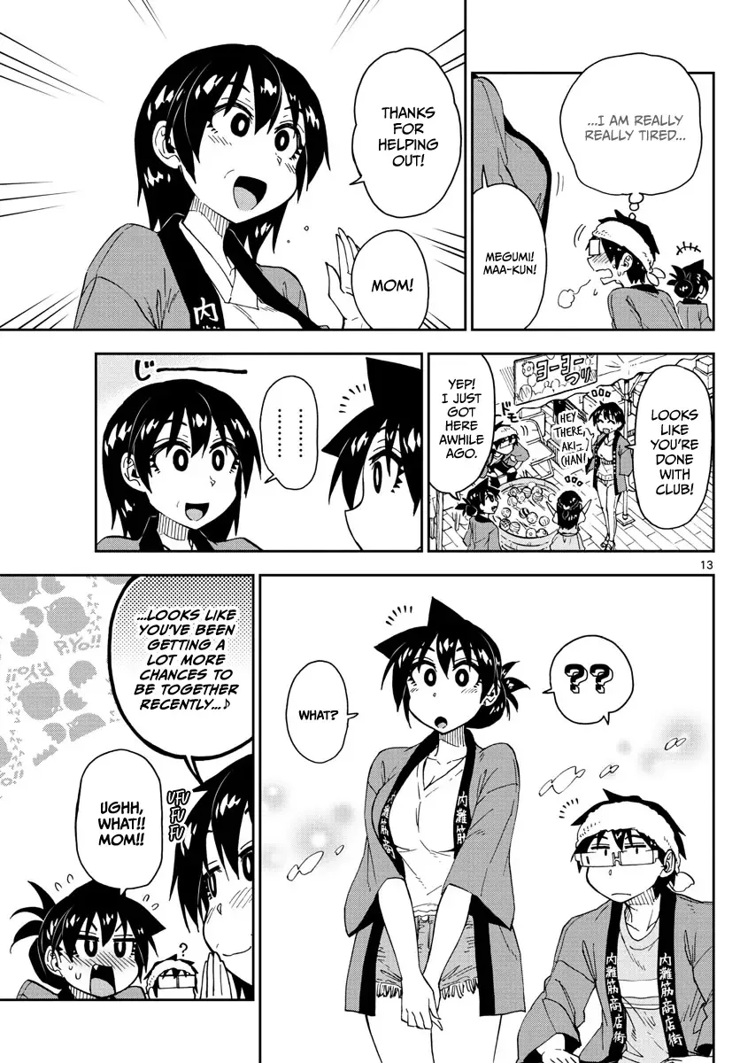 Amano Megumi is Wide Open! Chapter 142 page 13