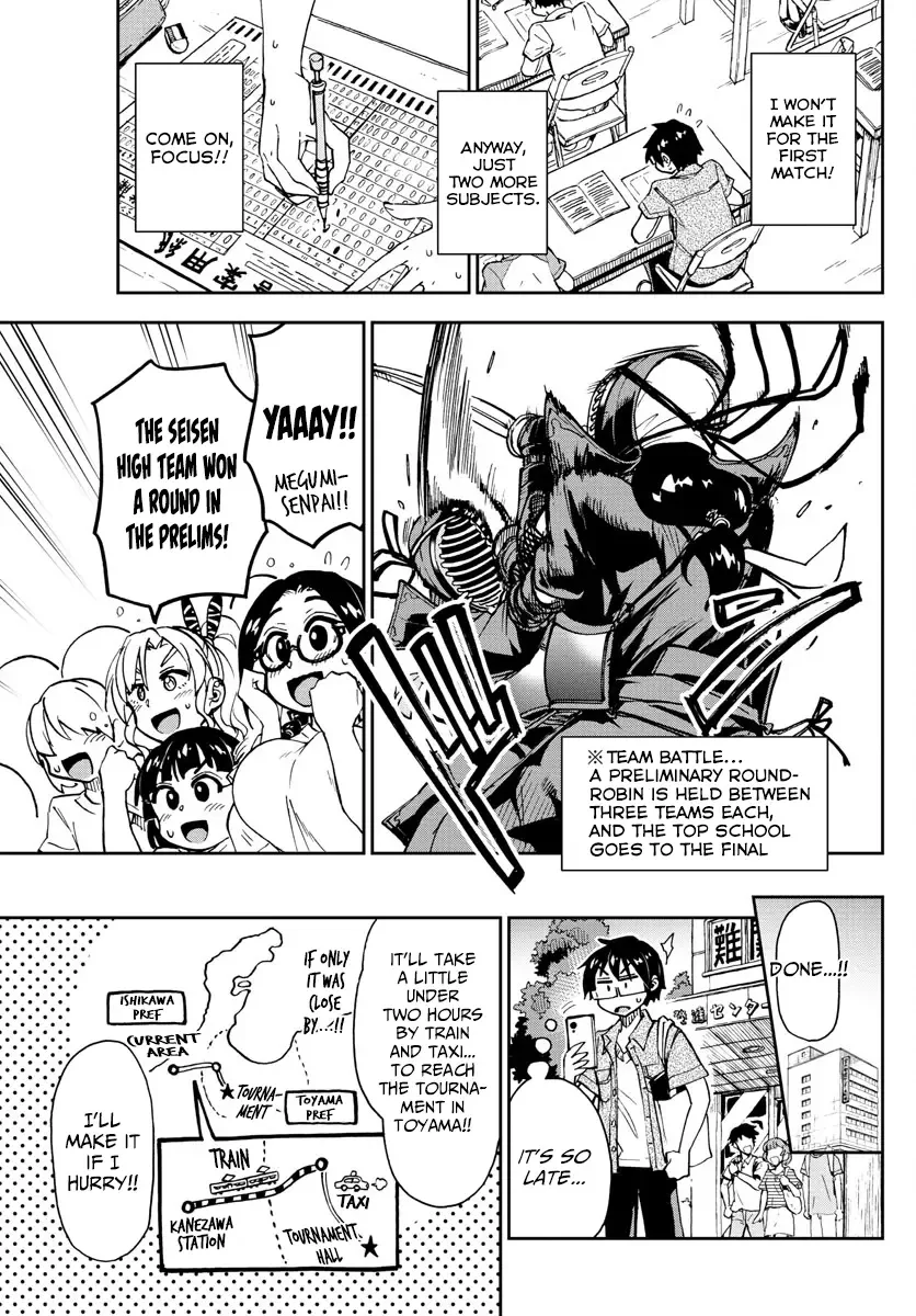 Amano Megumi is Wide Open! Chapter 145 page 7