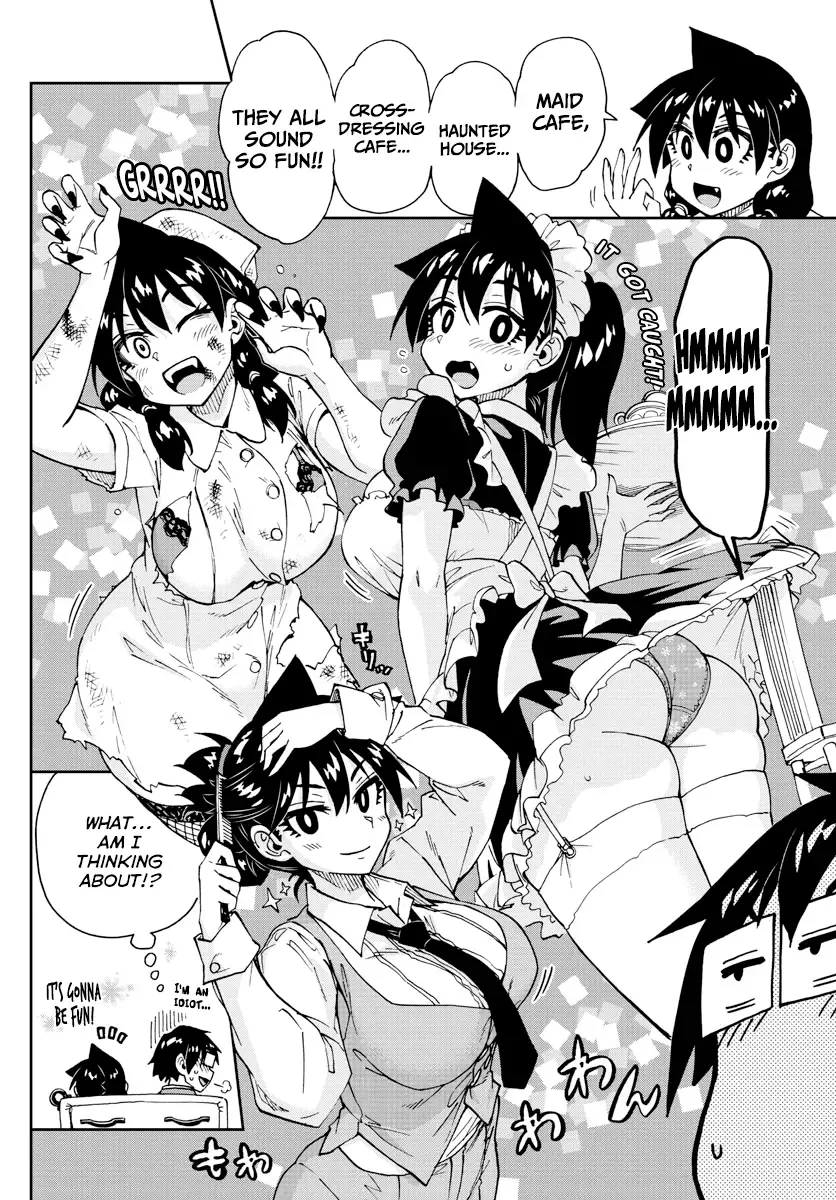 Amano Megumi is Wide Open! Chapter 167 page 12