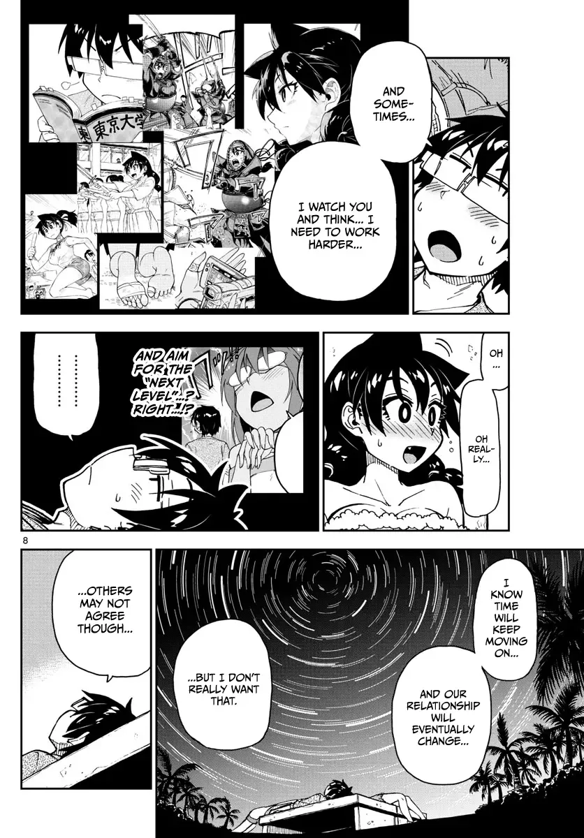 Amano Megumi is Wide Open! Chapter 135 page 8