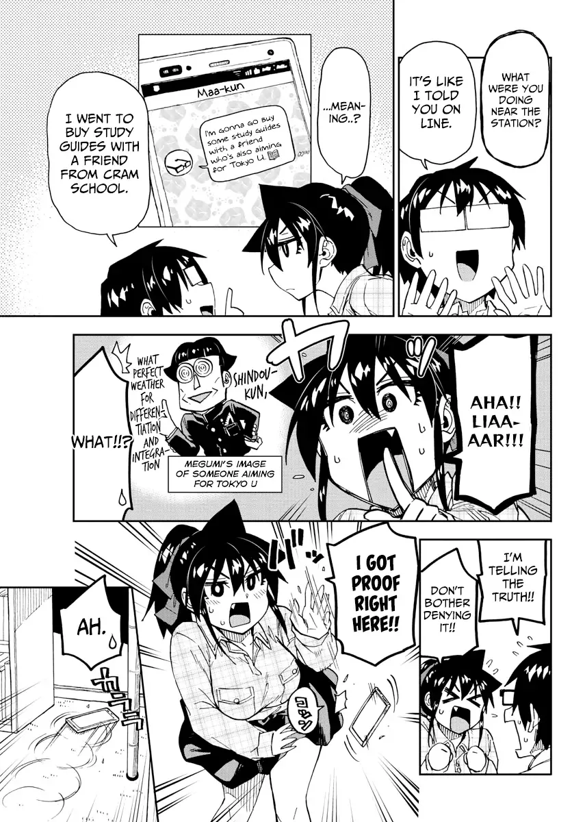 Amano Megumi is Wide Open! Chapter 220 page 9