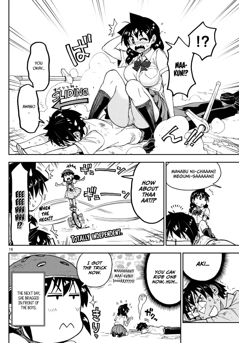 Amano Megumi is Wide Open! Chapter 138 page 16