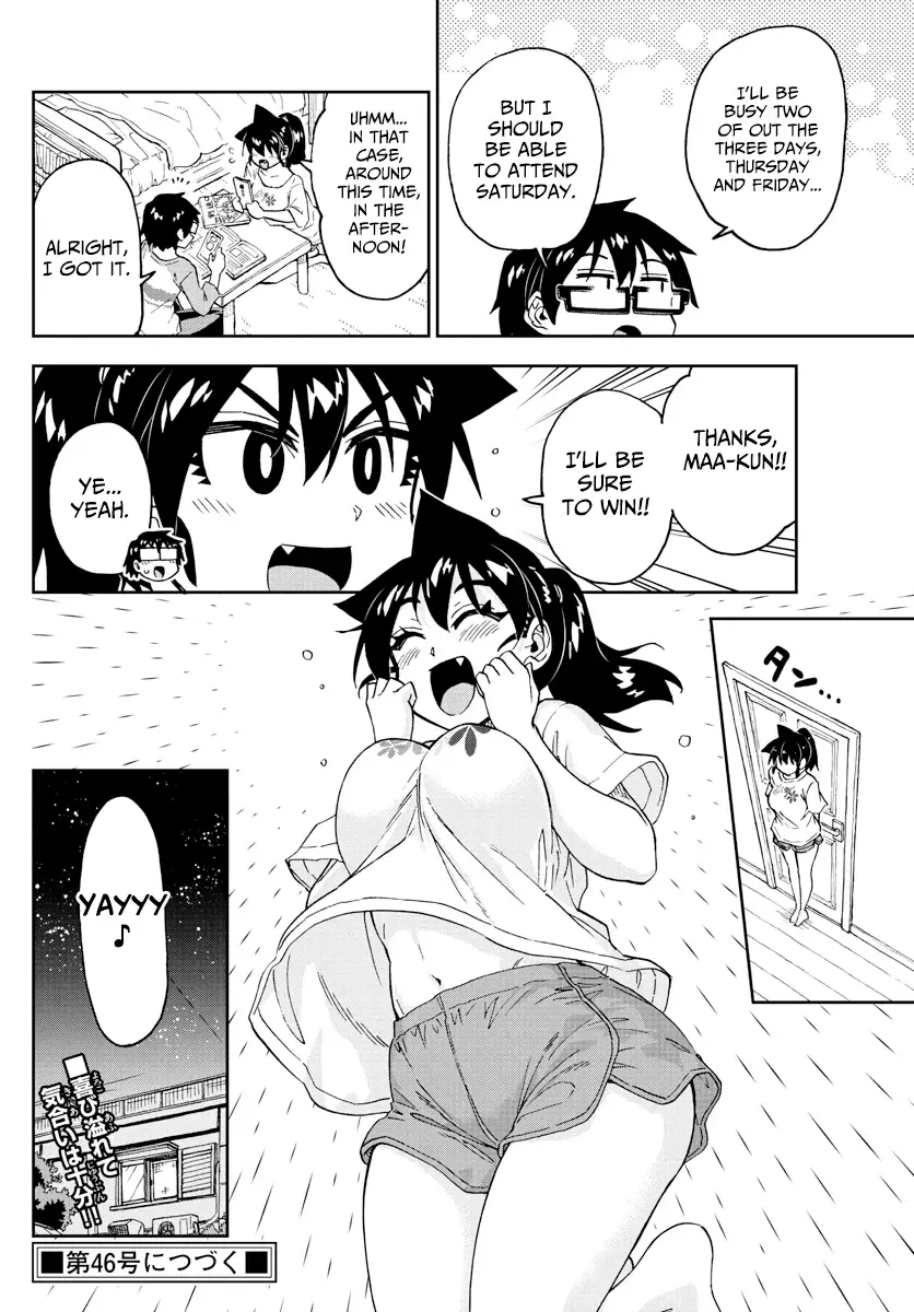 Amano Megumi is Wide Open! Chapter 236 page 18