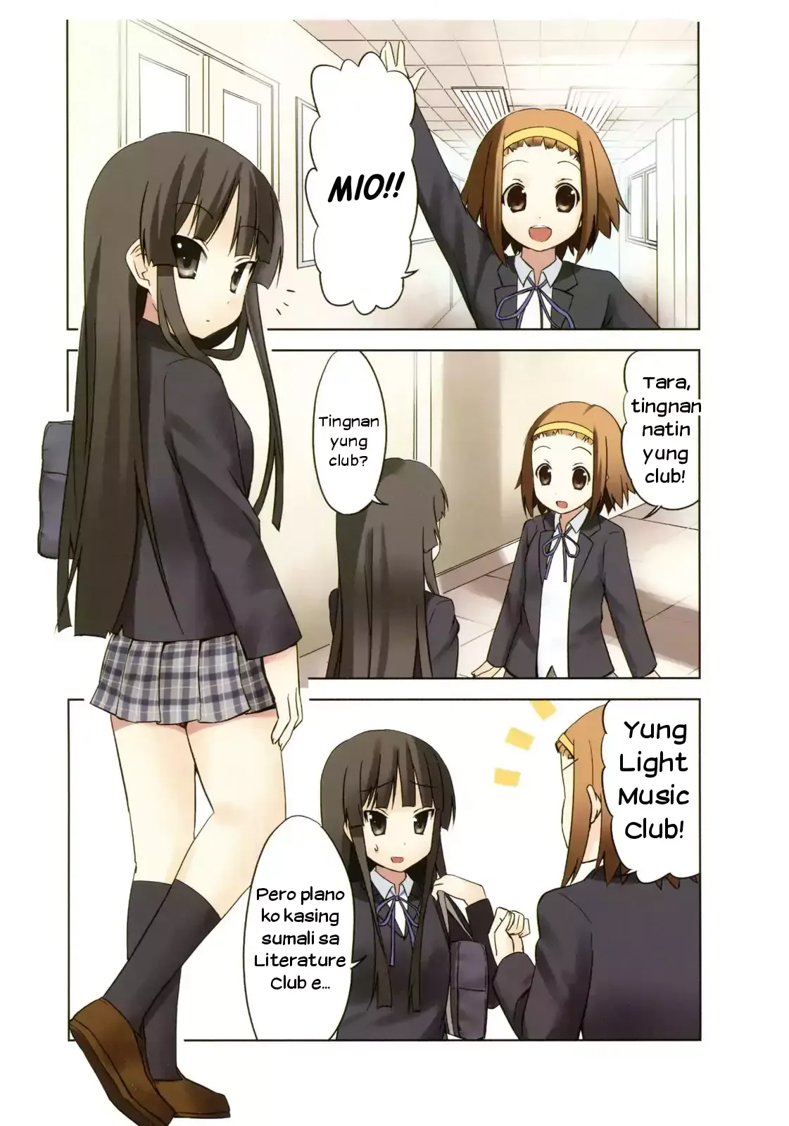 K-ON! Chapter 0 page 4