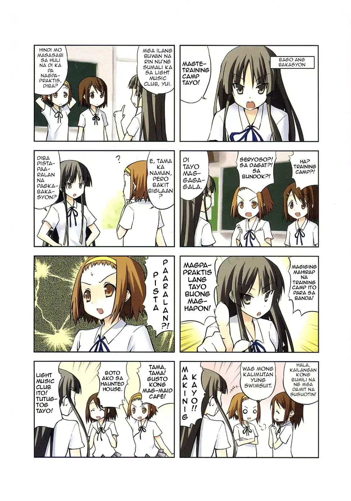 K-ON! Chapter 5 page 3