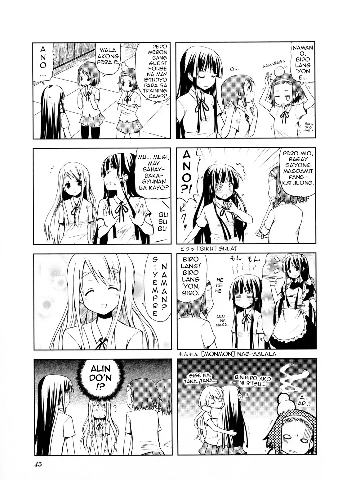 K-ON! Chapter 5 page 4