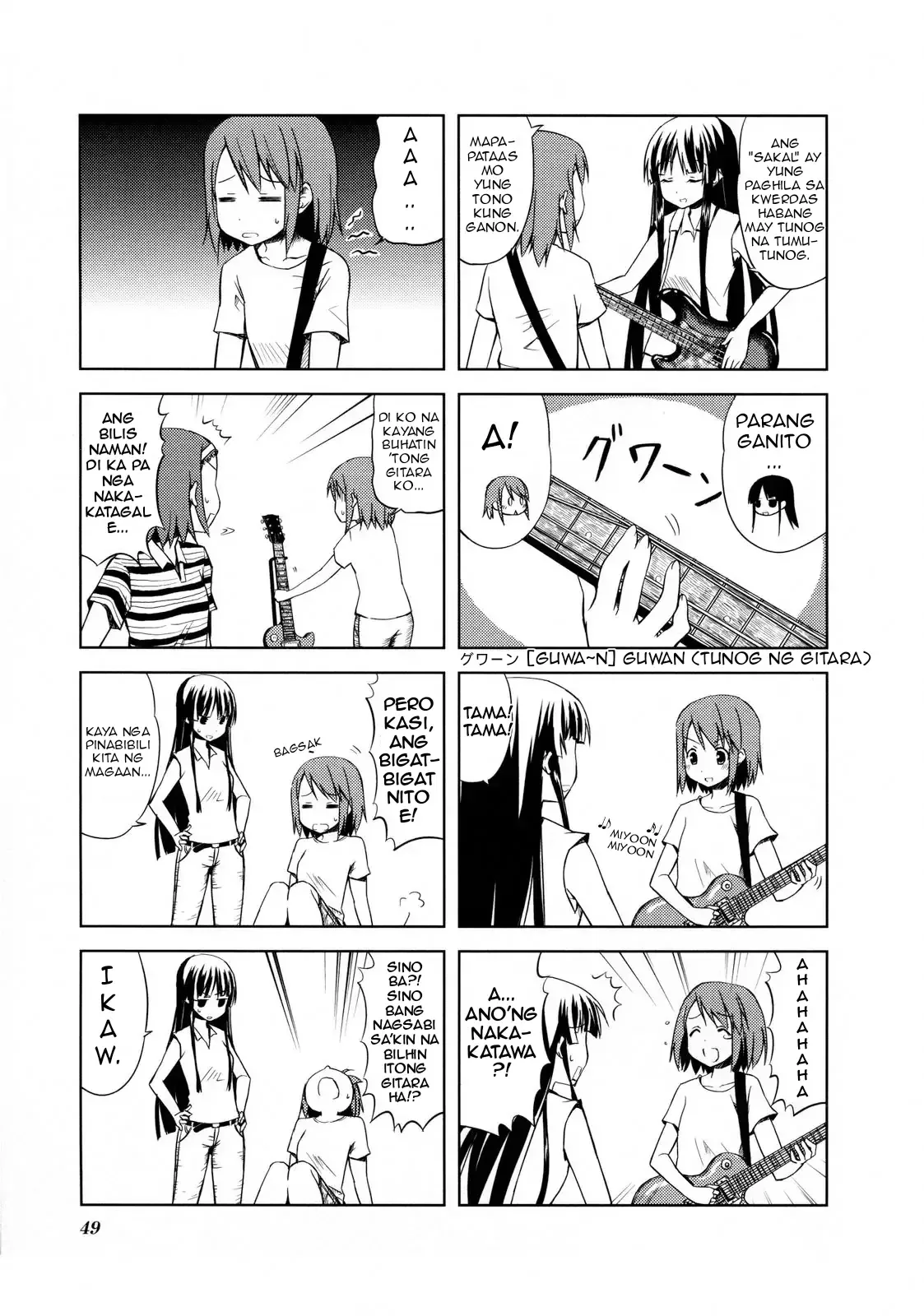 K-ON! Chapter 5 page 8