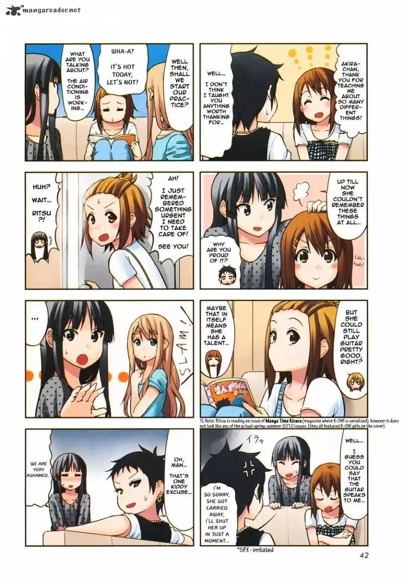 K-ON! Chapter 4 page 2