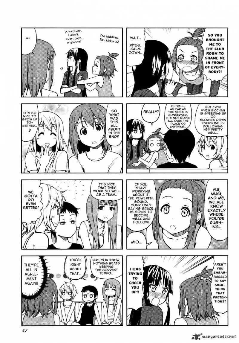 K-ON! Chapter 4 page 7