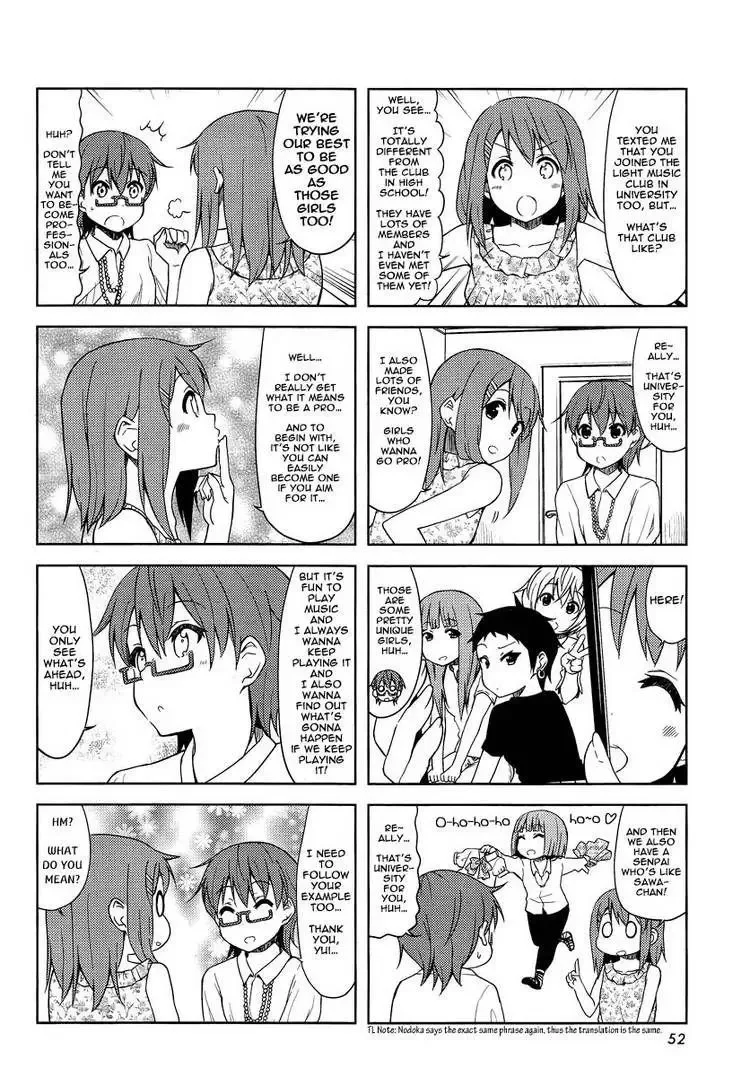 K-ON! Chapter 8 page 4